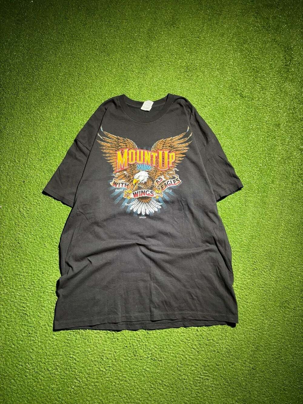 2009 Kerusso 'Mount Up With Wings As Eagles' Isaiah 40:31 Graphic T-Shirt